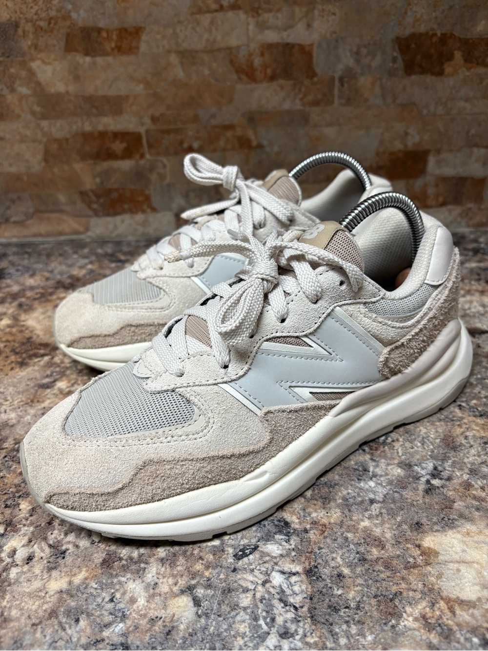 New Balance 57/40 Moonbeam Mindful Grey Size 8